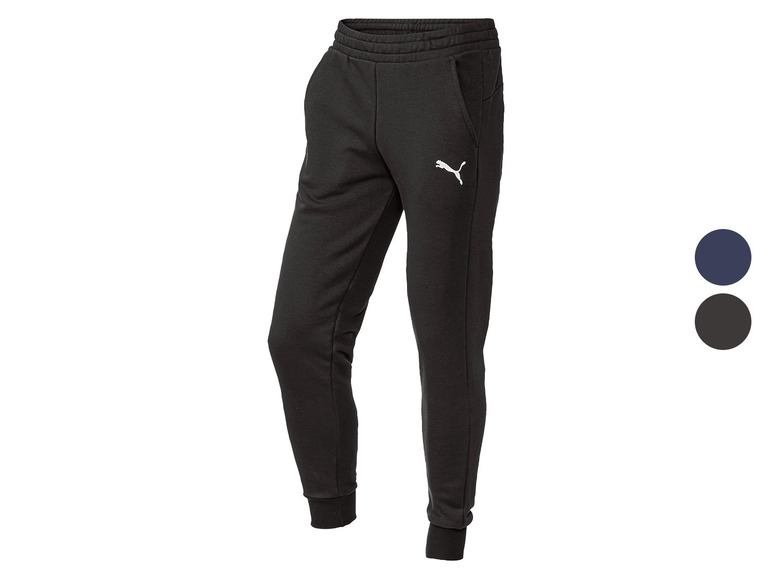 Schwarze Jogginghose mit Puma-Logo