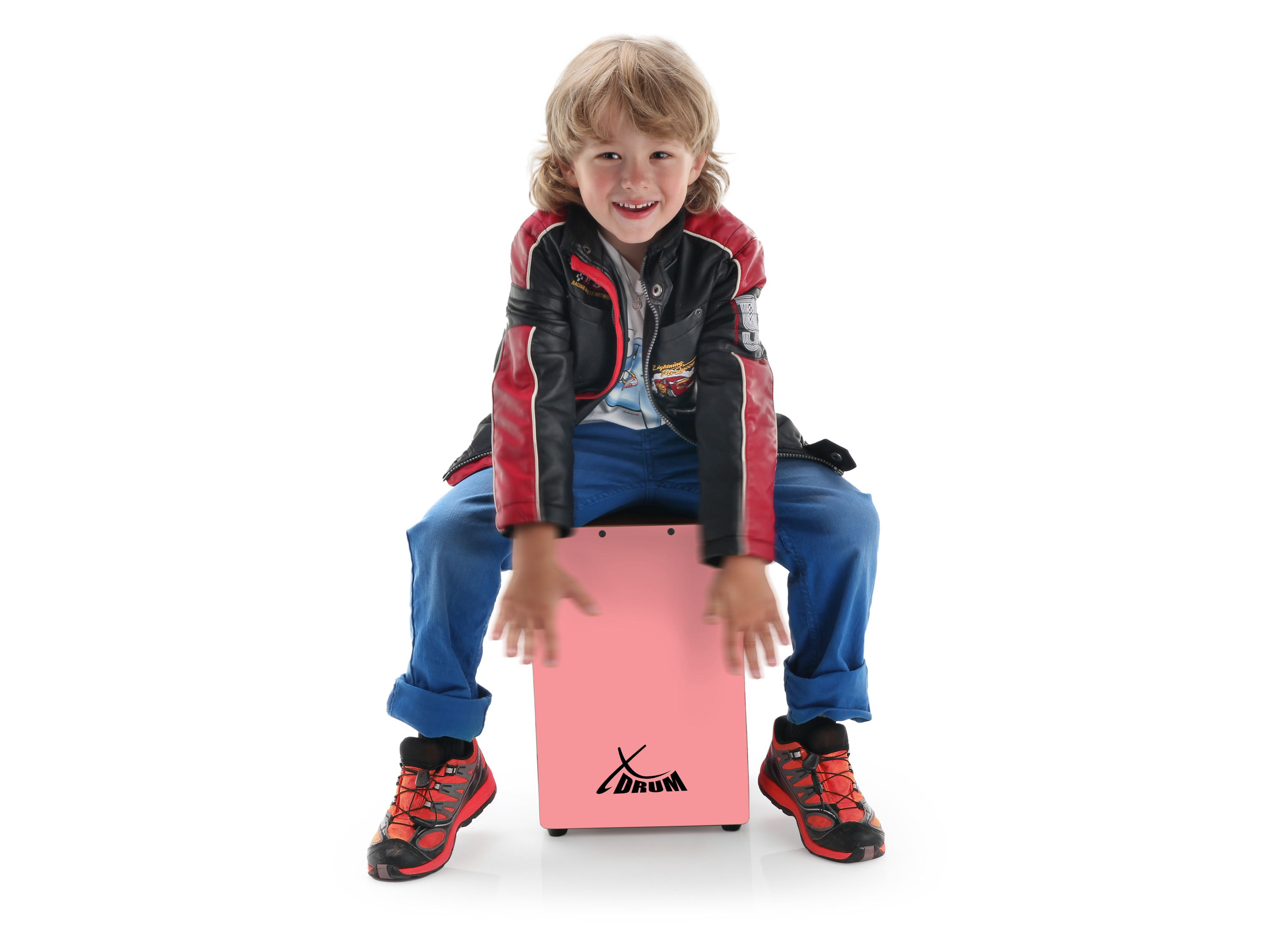 XDRUM Kinder-Cajon KC-37 (Pink) – Bild 2 von 4