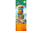 Bunter Holzturm mit Paw Patrol-Charakteren, geeignet für 3+ Jahre.