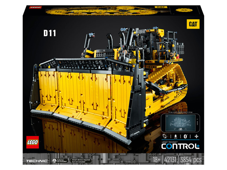Gehe zu Vollbildansicht: LEGO® Technic 42131 »Appgesteuerter Cat® D11 Bulldozer« - Bild 1