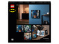 LEGO Art Set mit Batman, Joker und Harley Quinn Porträts.