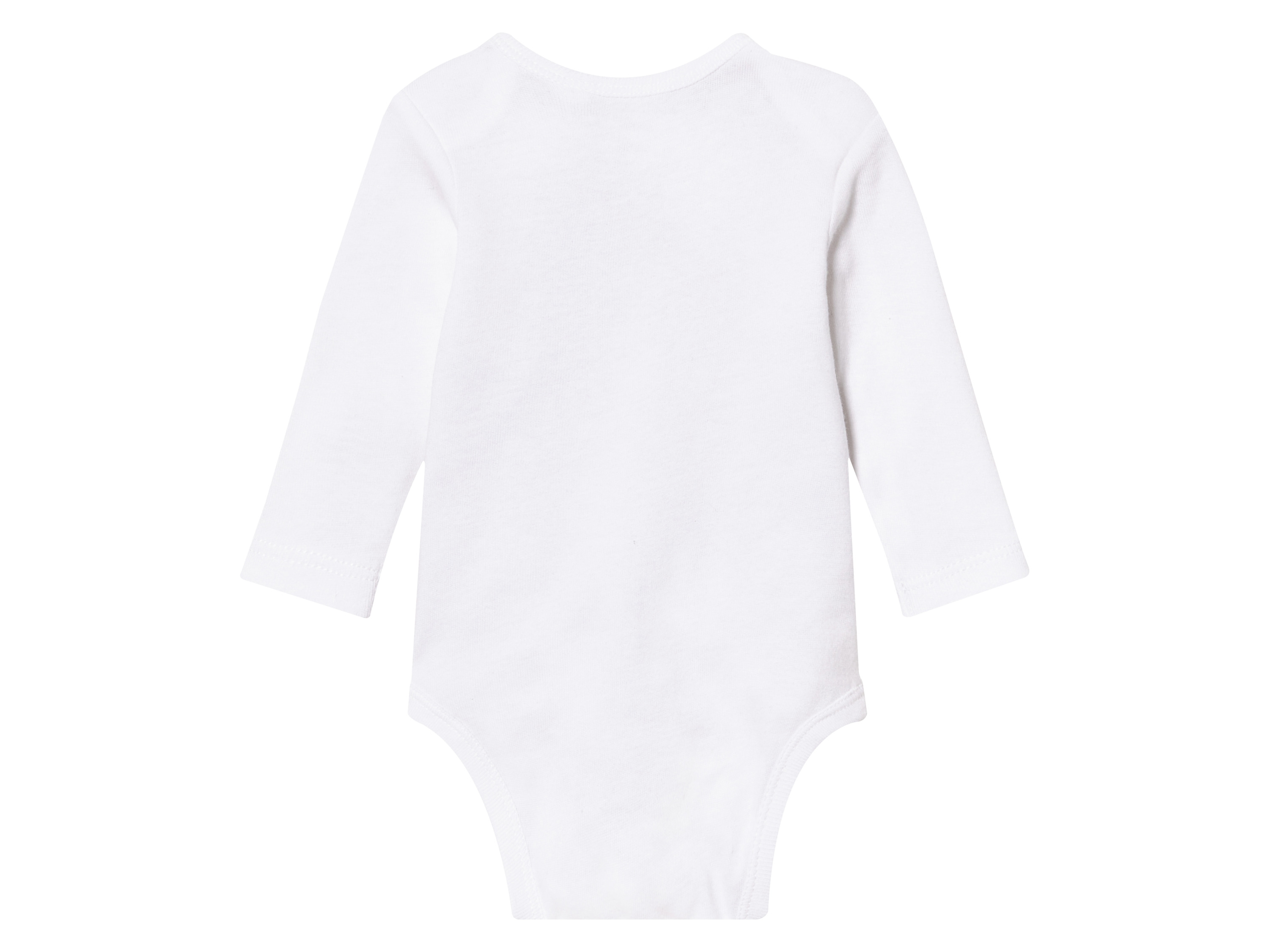 Thumbnail - lupilu® Baby Mädchen Body 3er (Gemustert pink/weiß, 50/56)