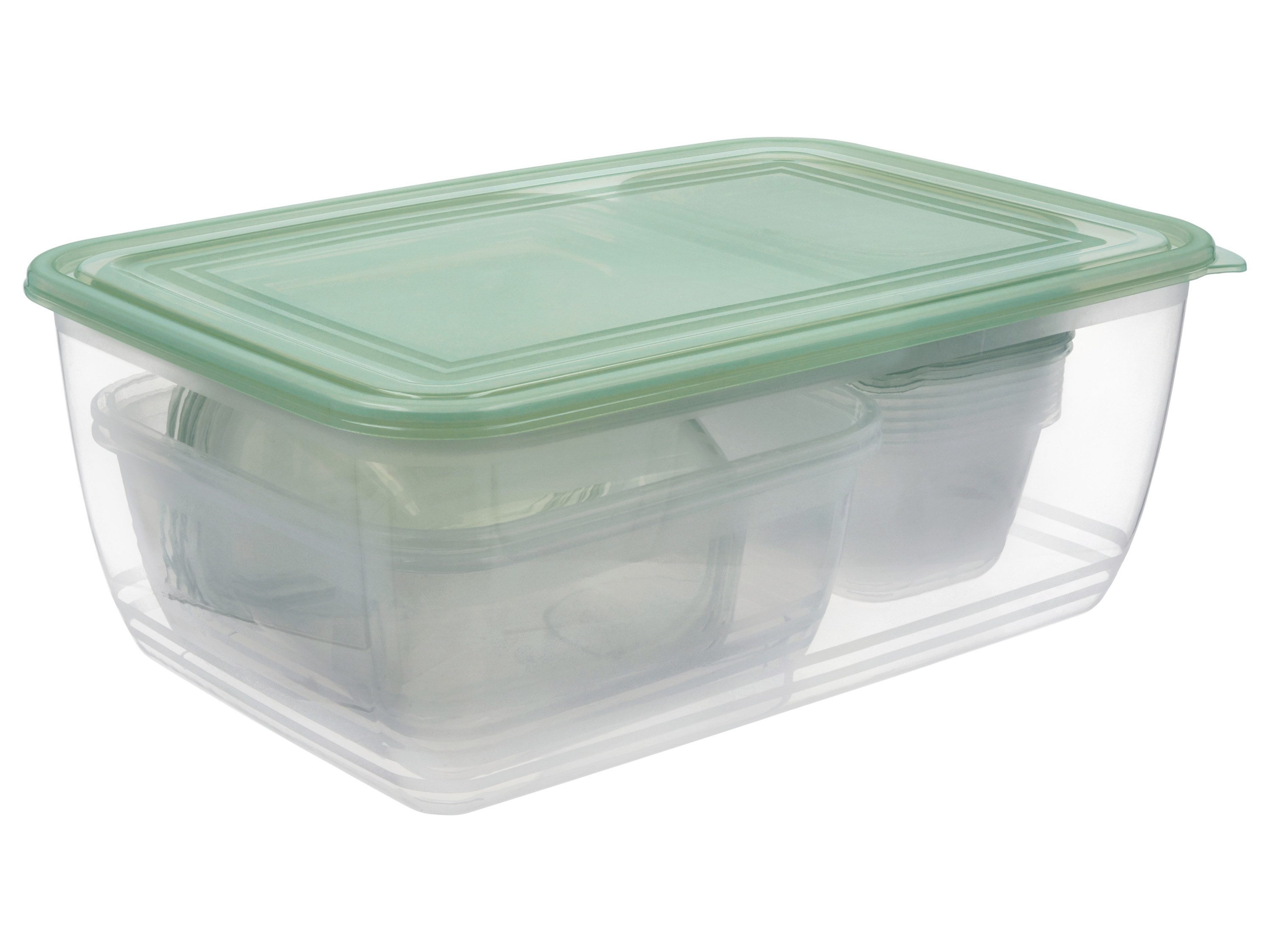 Thumbnail - SILVERCREST® Frischhaltedosen-Sets (Mint)