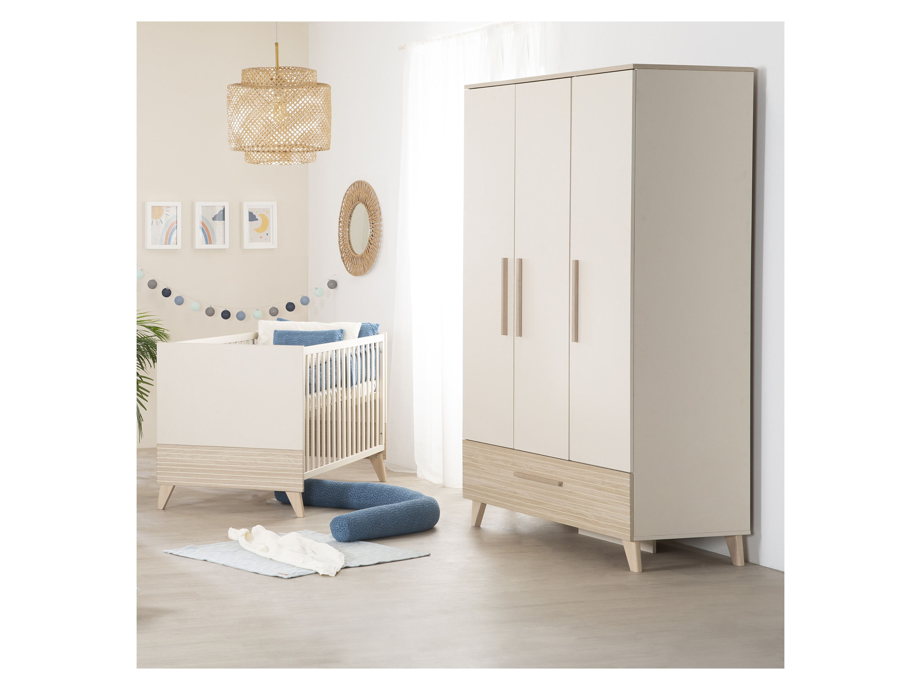 Roba Kleiderschrank Sidney 3-türig – Bild 2 von 4