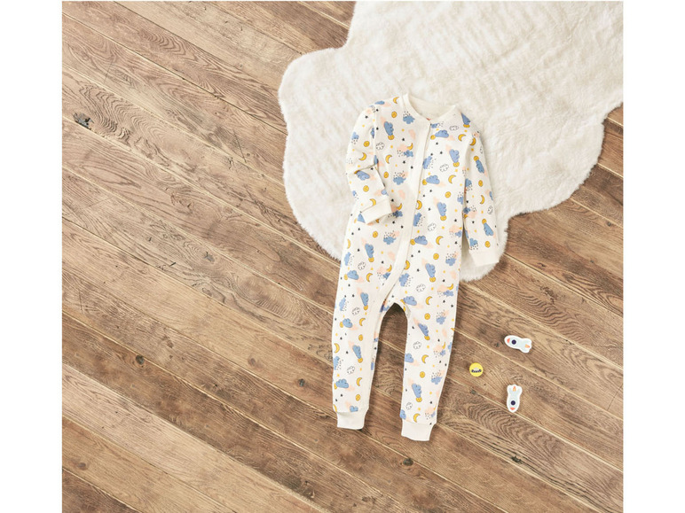 Gehe zu Vollbildansicht: lupilu® Baby Mädchen Schlafoverall aus reiner Bio-Baumwolle - Bild 19