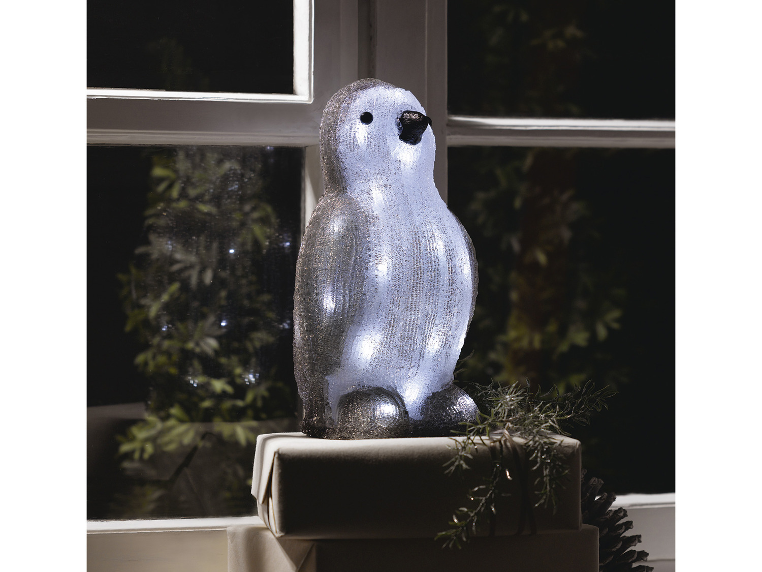 LIVARNO home LED-Dekofigur, mit Timer, batteriebetrieb… | Leuchtfiguren