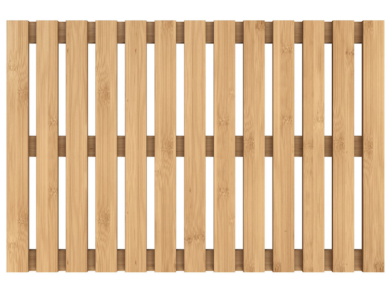 Gehe zu Vollbildansicht: LIVARNO home Bambus-Badematte, 40 x 60 cm - Bild 2