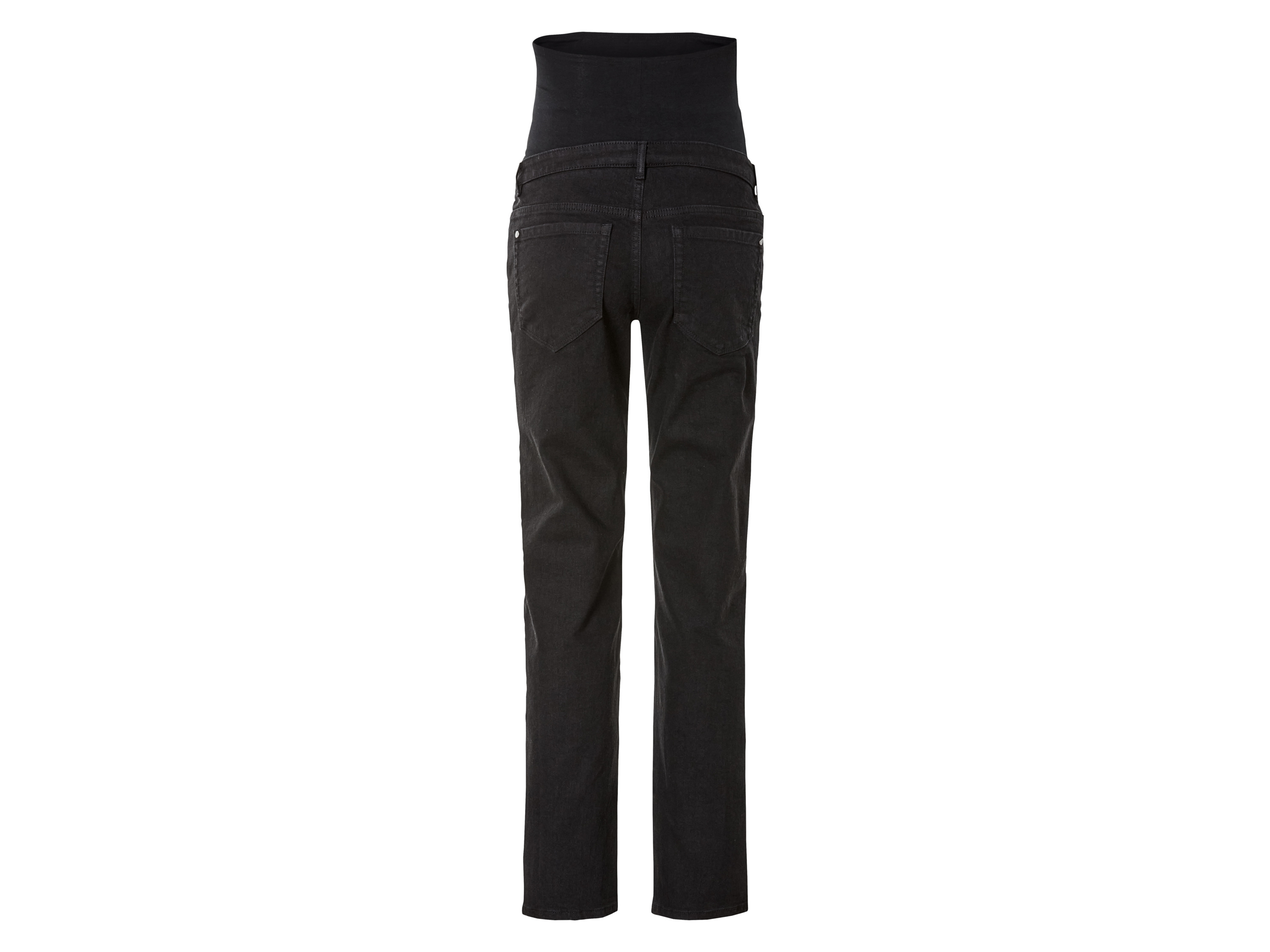 ESMARA® Damen Jeans Straight Fit Umstand (Schwarz, 42) – Bild 2 von 2