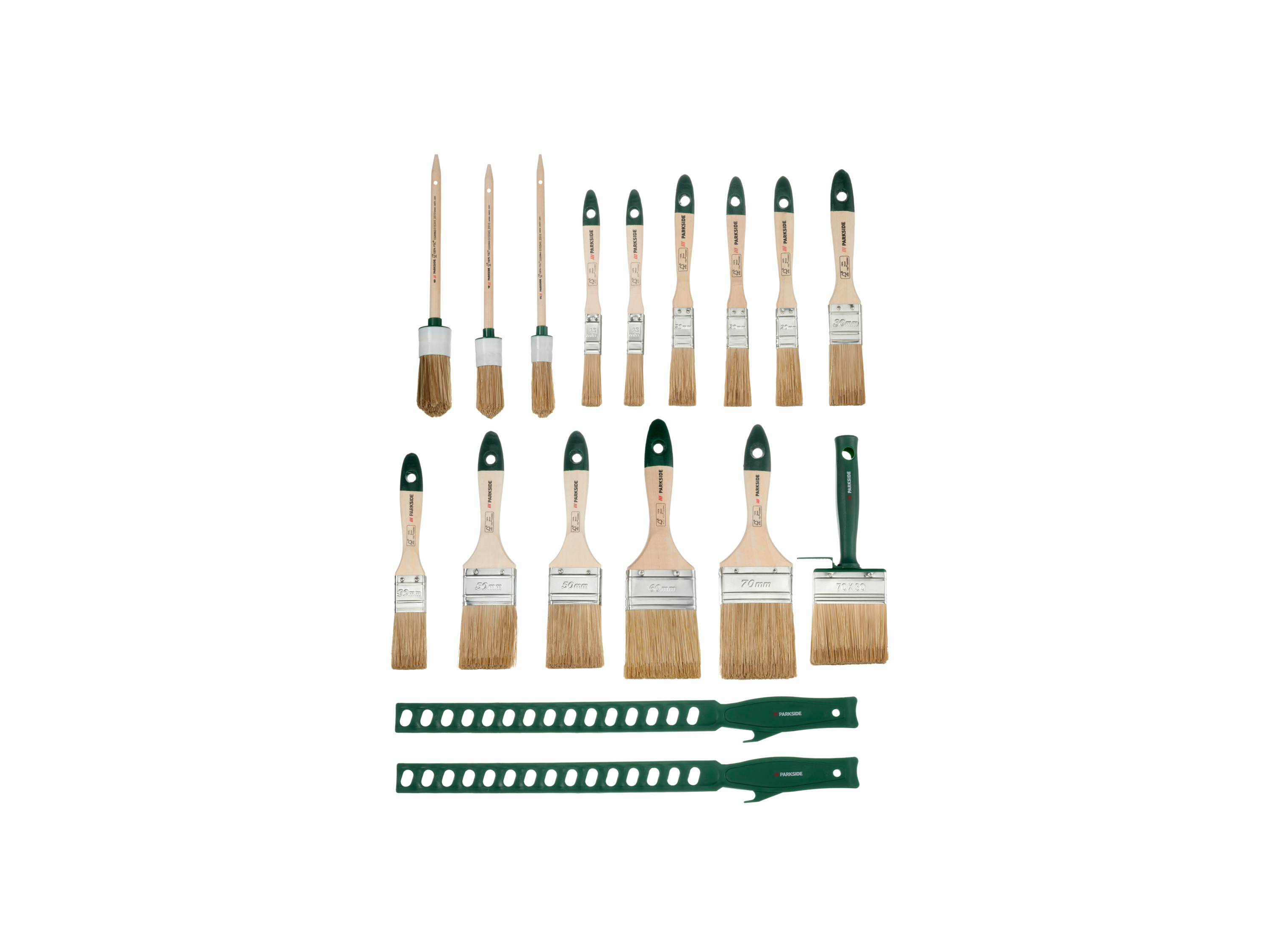 PARKSIDE® Pinsel-Set, 17-teilig (Lasur)