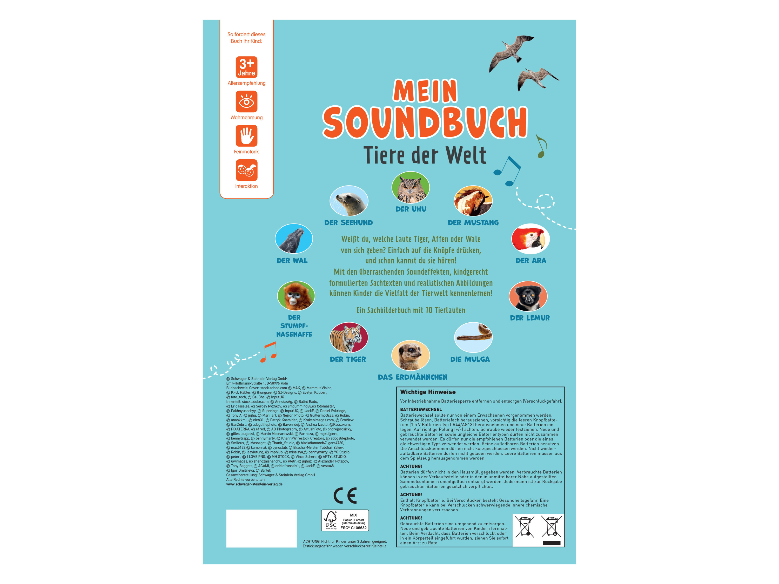 Kinder Soundbücher (Tiere der Welt) – Bild 2 von 2