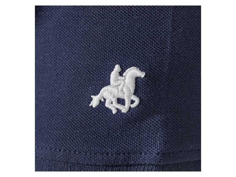 Gehe zu Vollbildansicht: LIVERGY® x Grand Polo Herren Poloshirt, Slim Fit, in Pikee-Qualität - Bild 22
