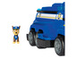 Paw Patrol Chase Figur mit blauem Polizeiauto.