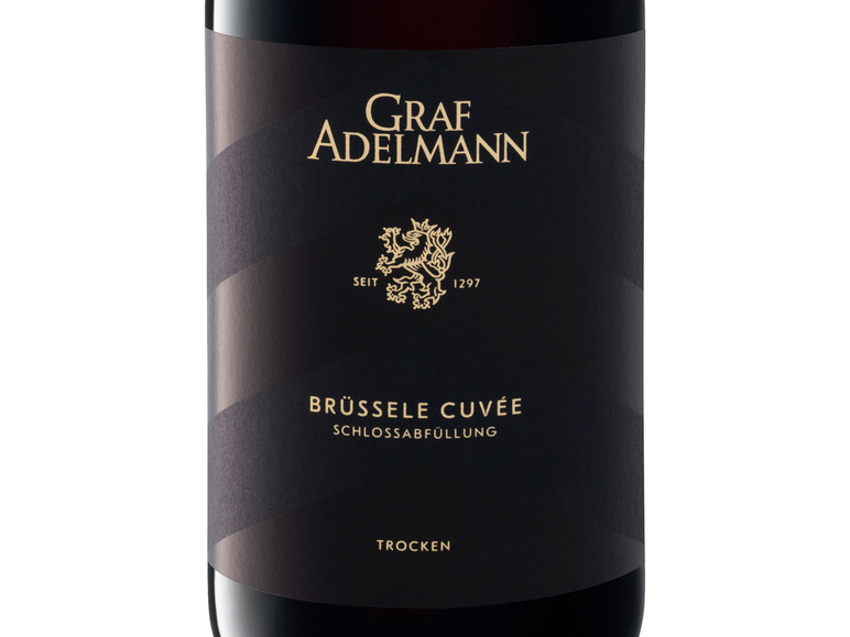 Graf Adelmann Brüssele Cuvée Schlossabfüllung VDP.Gutswein trocken, Rotwein 2021