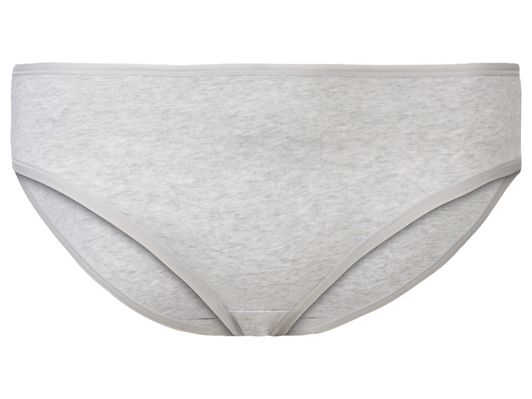 Graue Baumwoll-Unterwäsche.