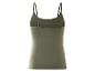 Olivengrünes Top, Rückseite.