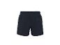 Dunkelblaue Herren-Shorts mit Gesäßtasche.