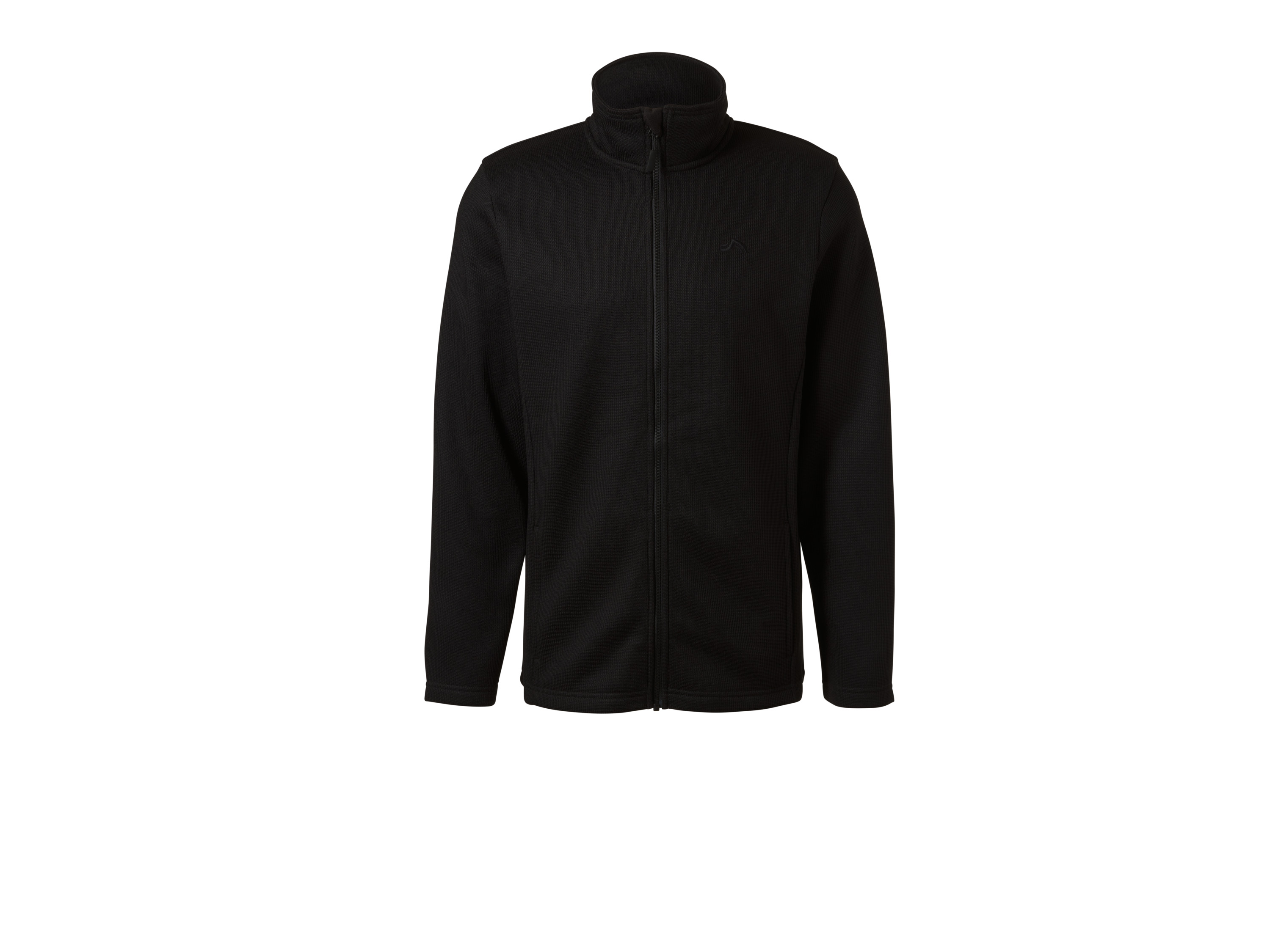 CRIVIT Herren Strickfleecejacke (Schwarz, M (48/50))
