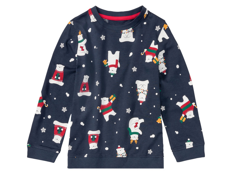 Gehe zu Vollbildansicht: lupilu® Kleinkinder Jungen Pyjama mit weihnachtlichen Motiven - Bild 15