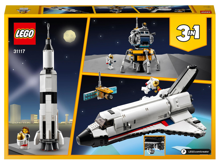 Gehe zu Vollbildansicht: LEGO® Creator 31117 »Spaceshuttle-Abenteuer« - Bild 9
