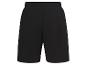 Schwarze Sport-Shorts mit elastischem Bund.
