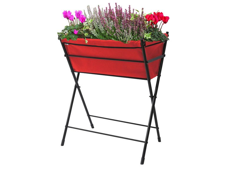 Gehe zu Vollbildansicht: Veg Trug Hochbeet »Poppy Go!«, aus Vlies mit Metallgestell, L 65 x B 40 x H 79 cm - Bild 2