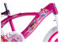 Rosa Kinderfahrrad mit Disney Prinzessinnen-Design.