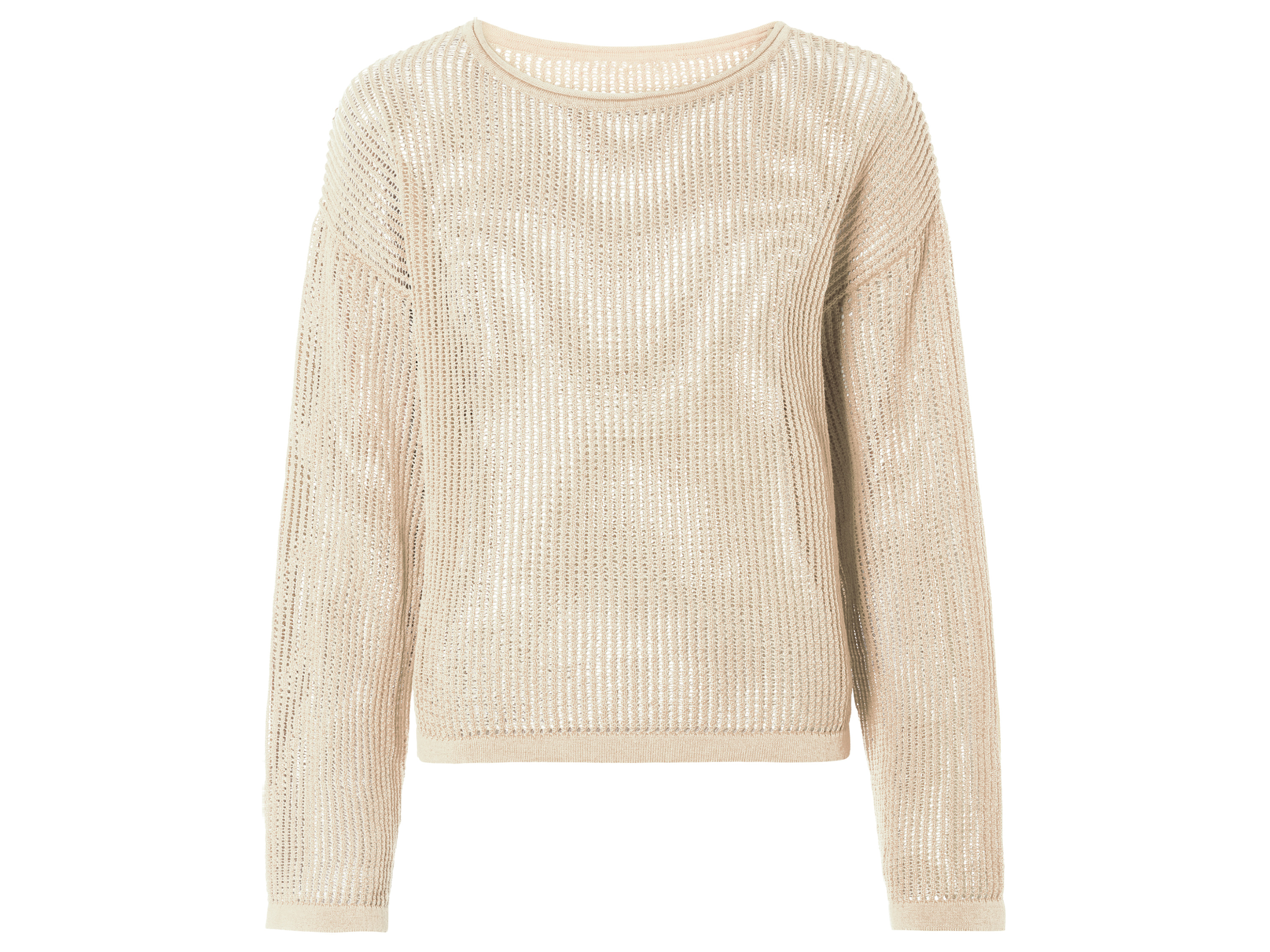 esmara® Damen Pullover Lochstrick (Beige, L(44/46))““ | dass ein Textil- oder Lederprodukt auf mehr als 300 Schadstoffe geprüft wurde. Hohenstein Das passt perfekt Das Prüfinstitut Hohenstein führt seit rund 60 Jahren Reihenmessungen und Studien zur Erfassung der Körpermaße durch. Mit Nutzung der 3-D-Bodyscannertechnologie werden die realen Körperformen visualisiert und in verlässliche Größentabellen umgerechnet.““