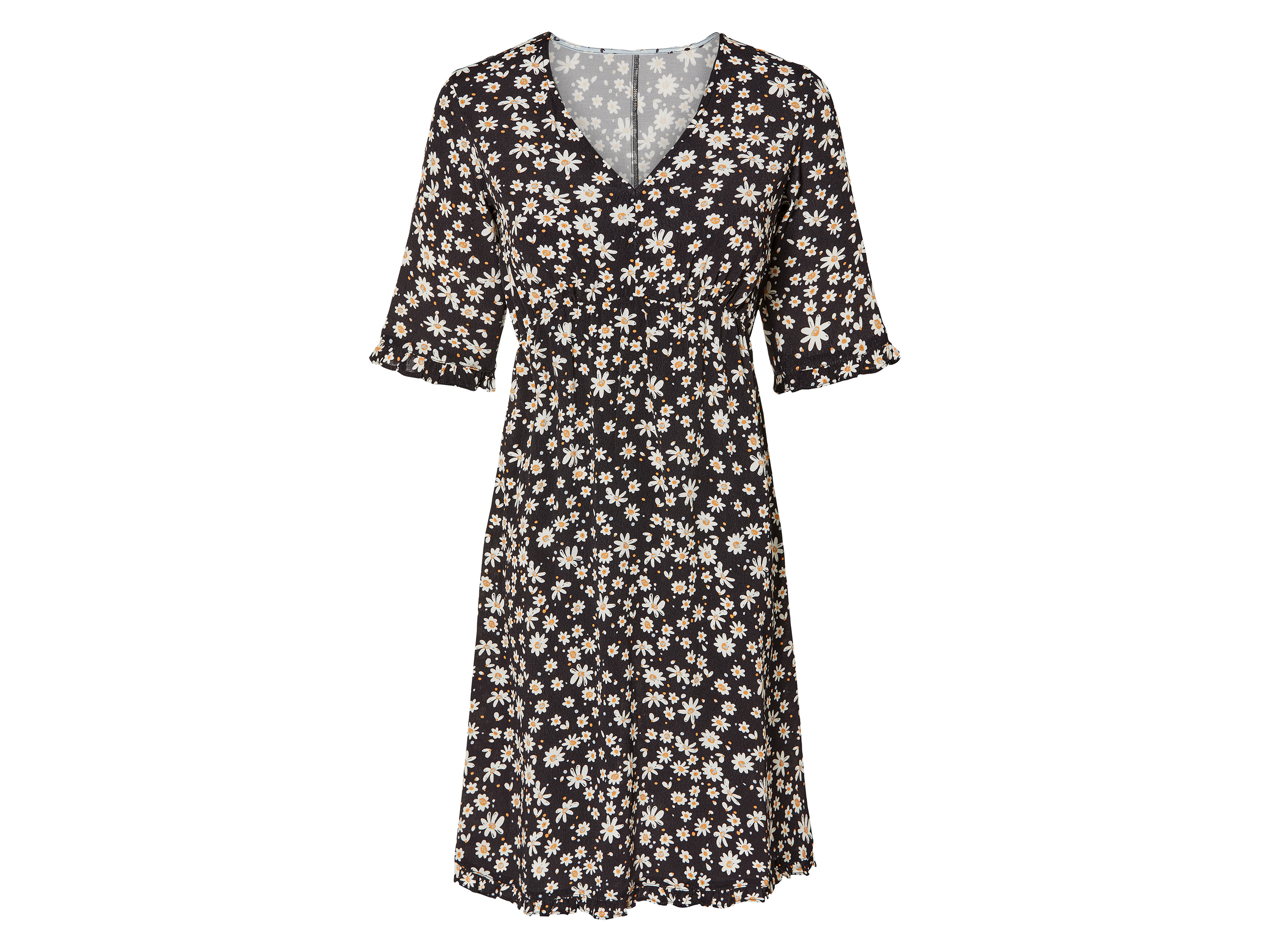 esmara® Damen Kleid (Schwarz, 42) | 04335747030086