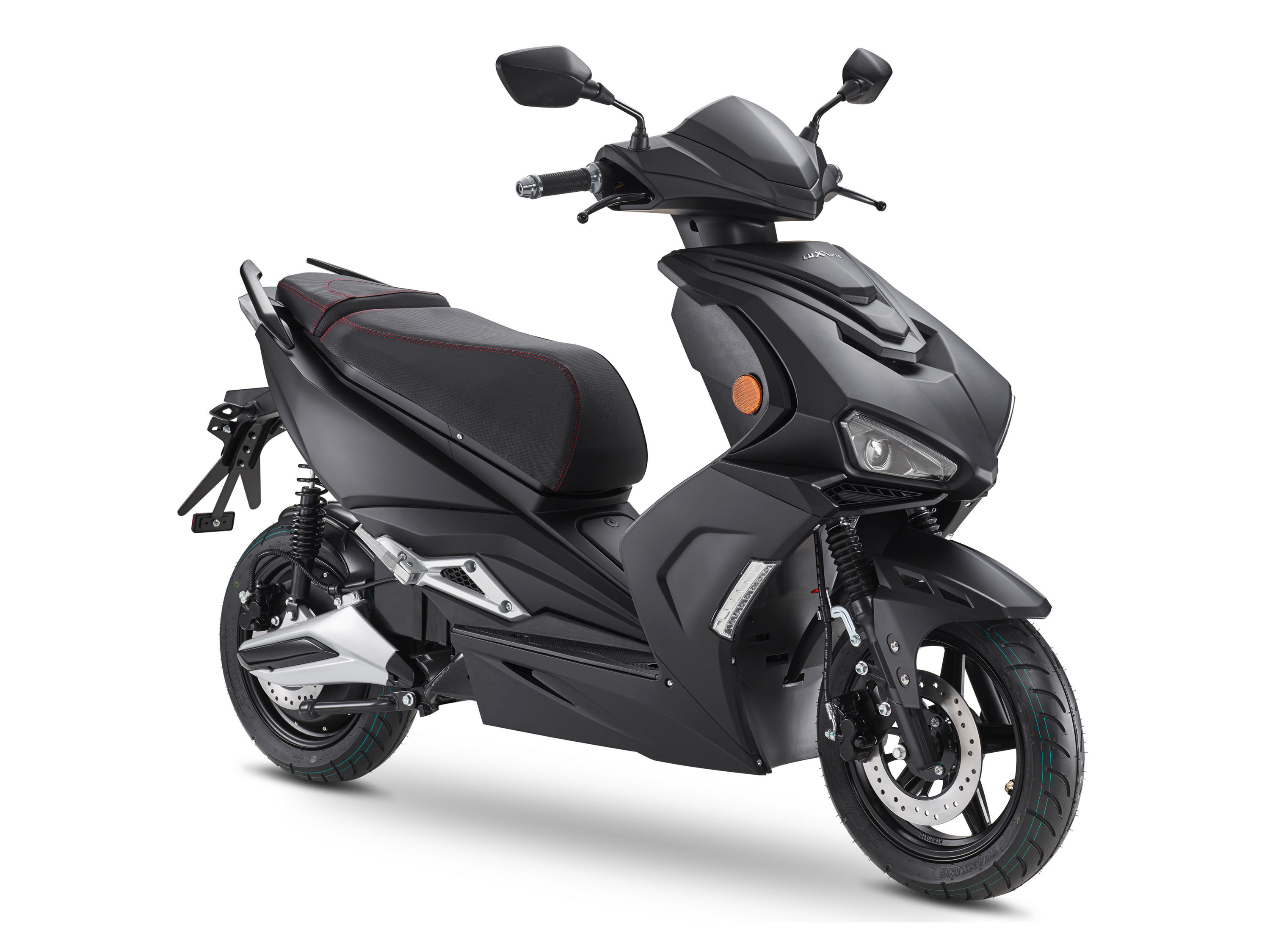 LUXXON Elektroroller »F18e«, 3000 Watt, 45km/h (Schwarz matt)