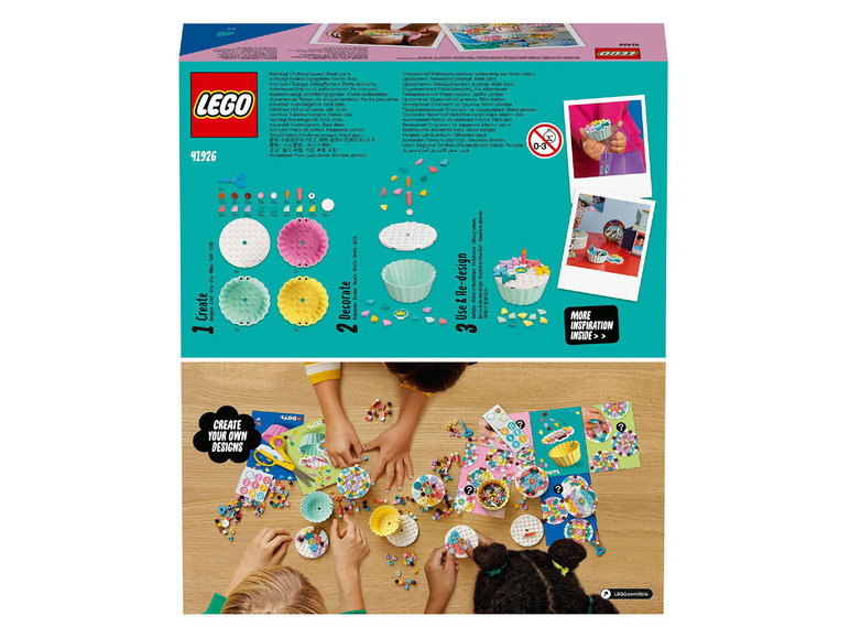Gehe zu Vollbildansicht: LEGO® DOTs 41926 »Cupcake Partyset« - Bild 9