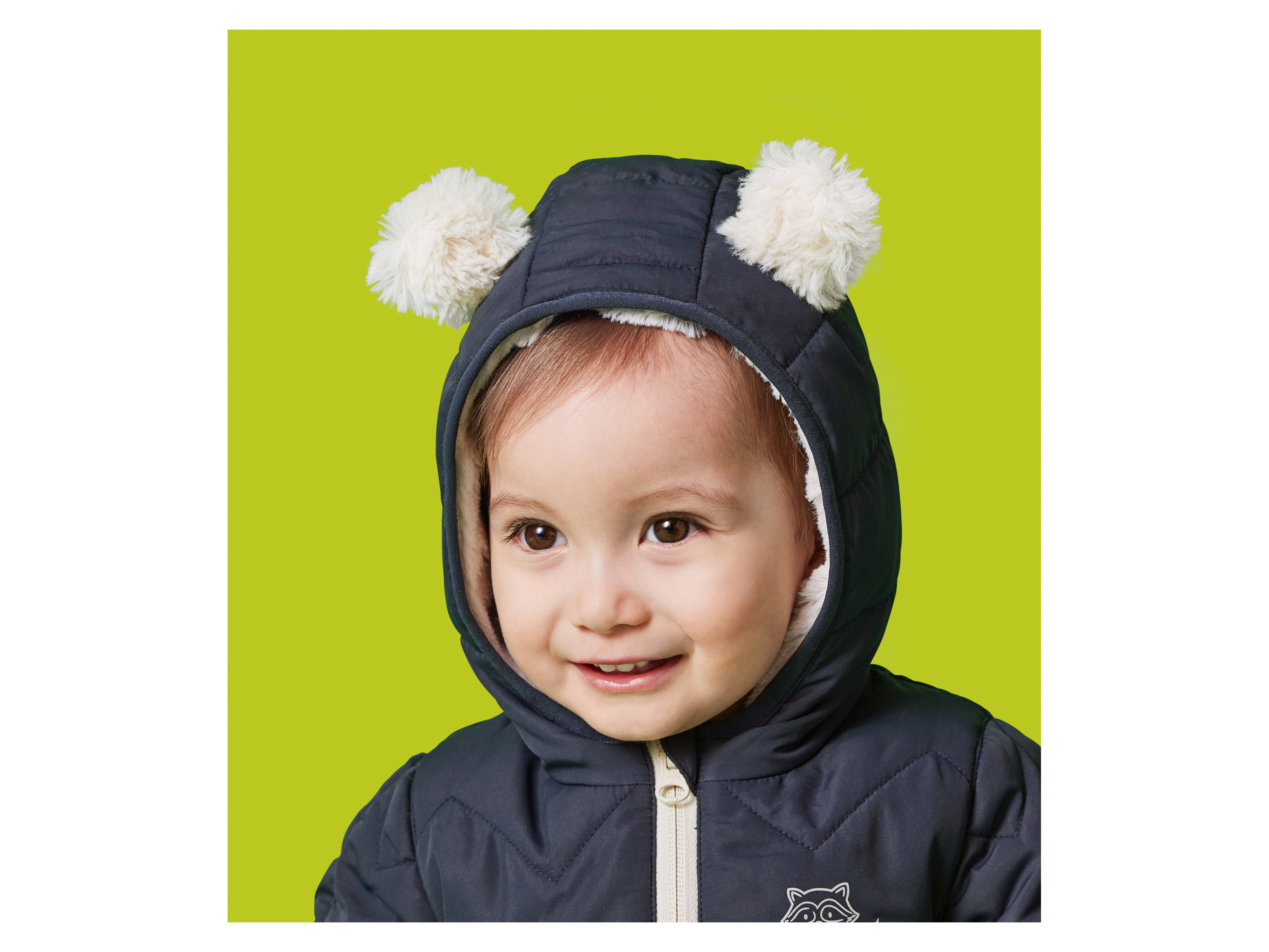 Thumbnail - lupilu® Baby-Wagenoverall (Navy, 62/68)