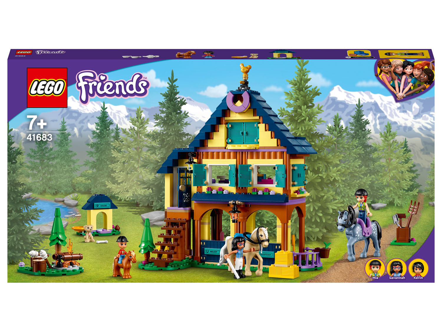 LEGO® Friends 41683 »Reiterhof im Wald«