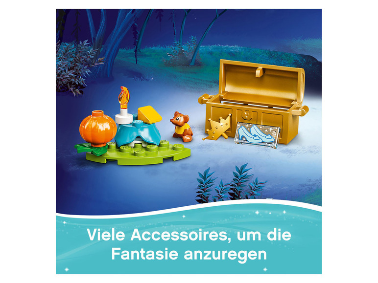 Gehe zu Vollbildansicht: LEGO® Disney Princess™ 43192 »Cinderellas königliche Kutsche« - Bild 8