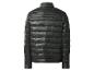 Dunkelgrüne Herren-Steppjacke, Rückansicht