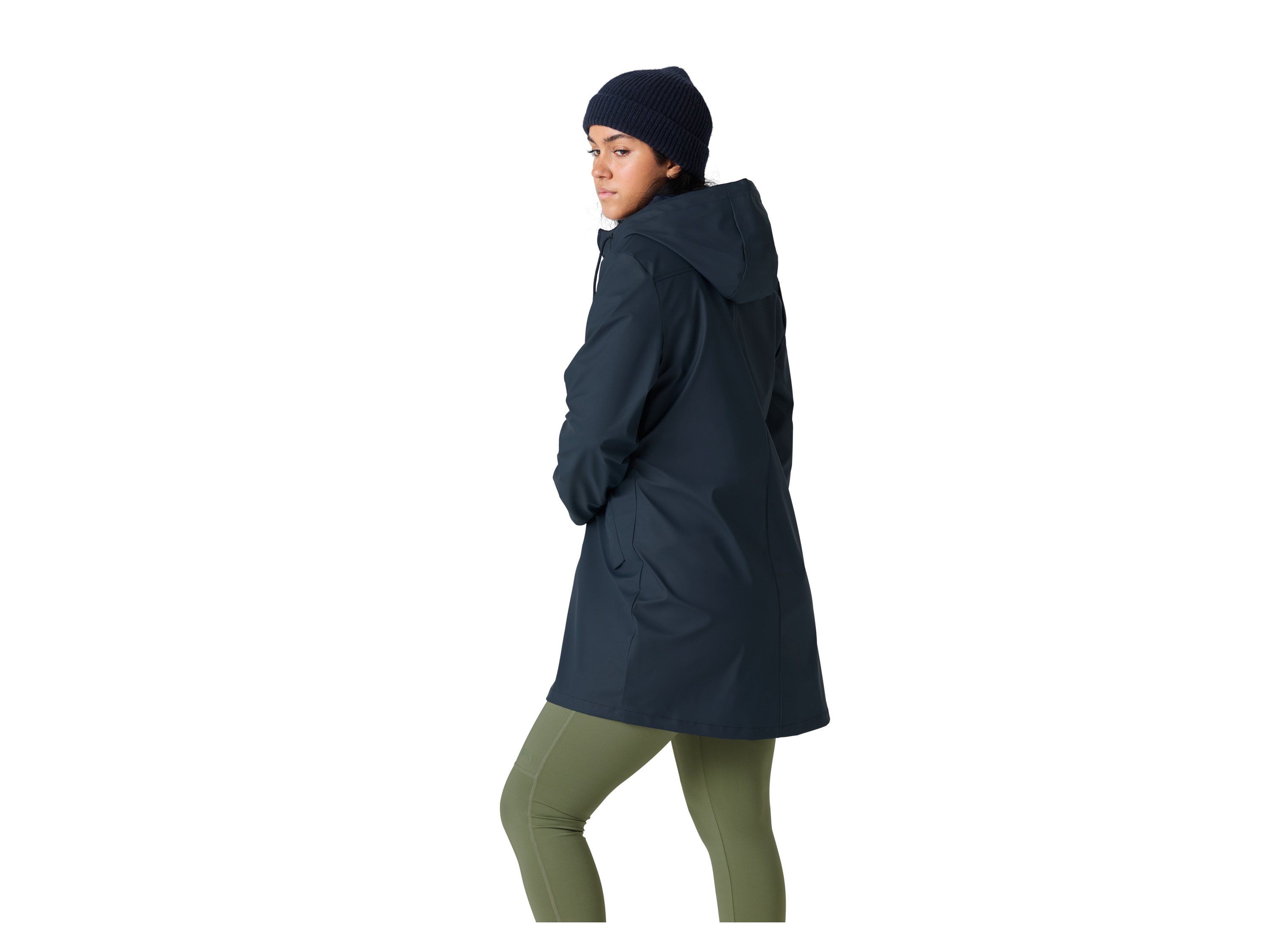 Thumbnail - CRIVIT Damen Regenparka (Navy, L(44/46))