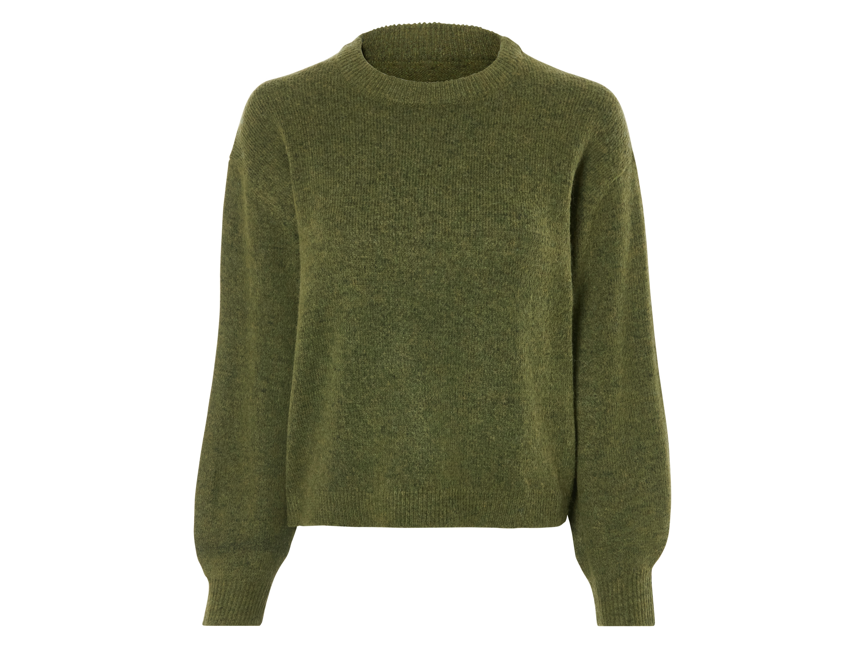 esmara® Damen Strickpullover (Grün, L(44/46))““ | schwarz