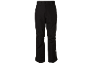 Schwarze Herren-Skihose mit Taschen und verstellbarem Bund.