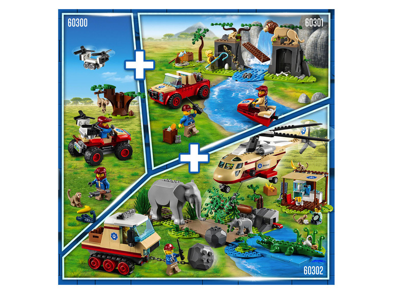 Gehe zu Vollbildansicht: LEGO® City 60301 »Tierrettungs-Geländewagen« - Bild 6