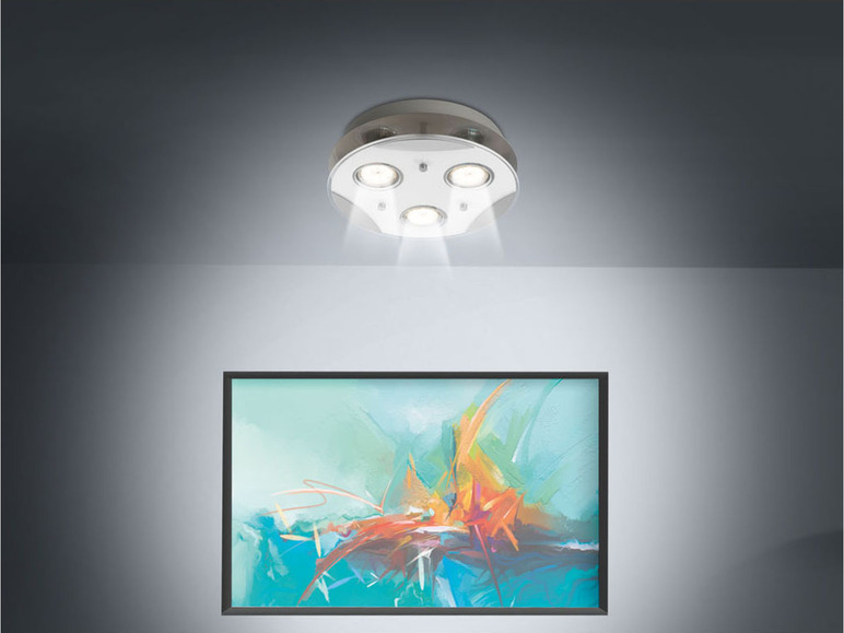 Gehe zu Vollbildansicht: LIVARNO home LED-Wand-/Deckenleuchte / LED-Deckenleuchte, 3-flammig - Bild 15
