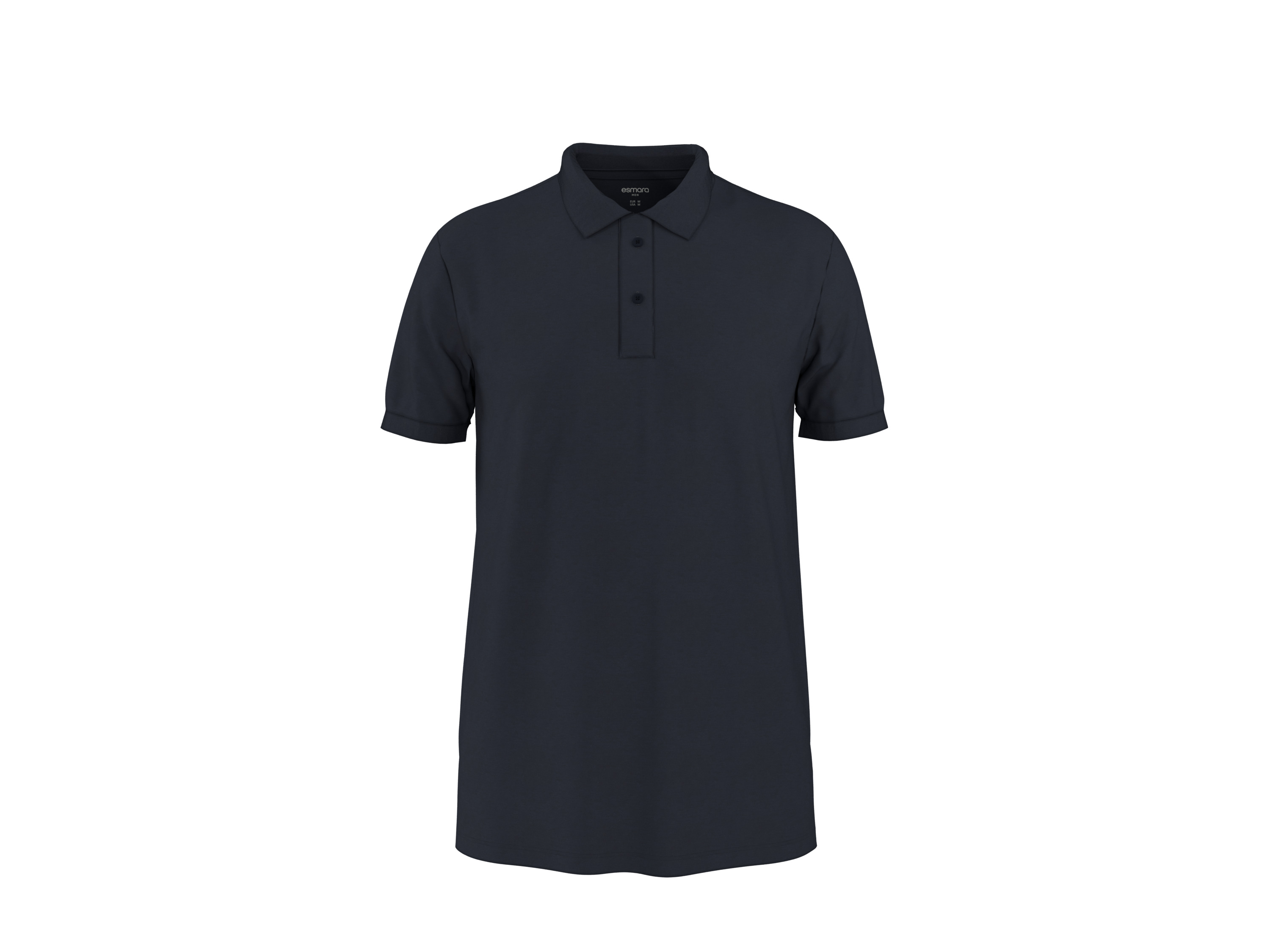 ESMARA MEN Herren Piqué Poloshirt (Navy, XL (56/58))