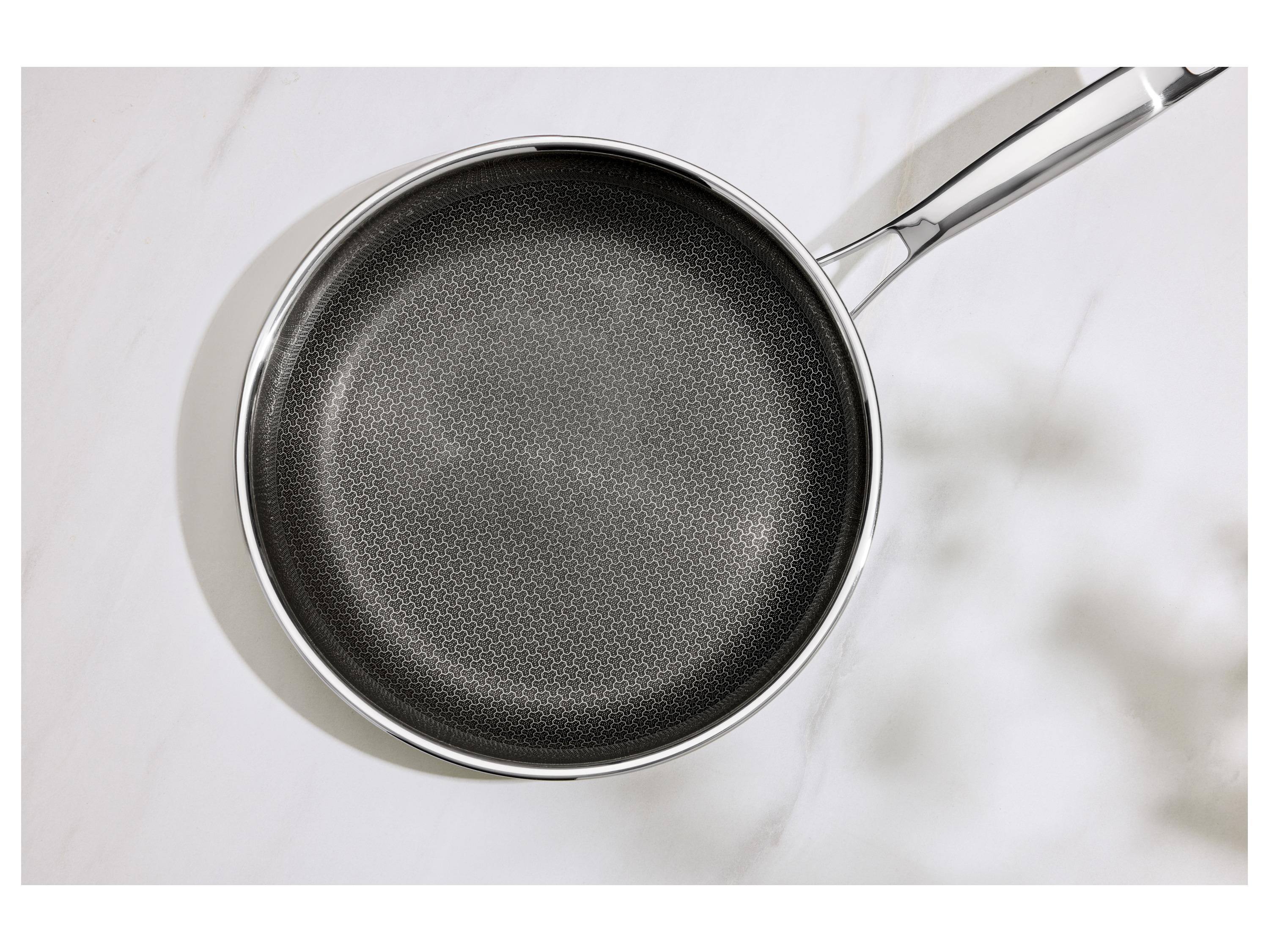 SILVERCREST® Premium-Edelstahl-Pfanne mit Wabenstruktur, Ø 28 cm – Bild 4 von 4