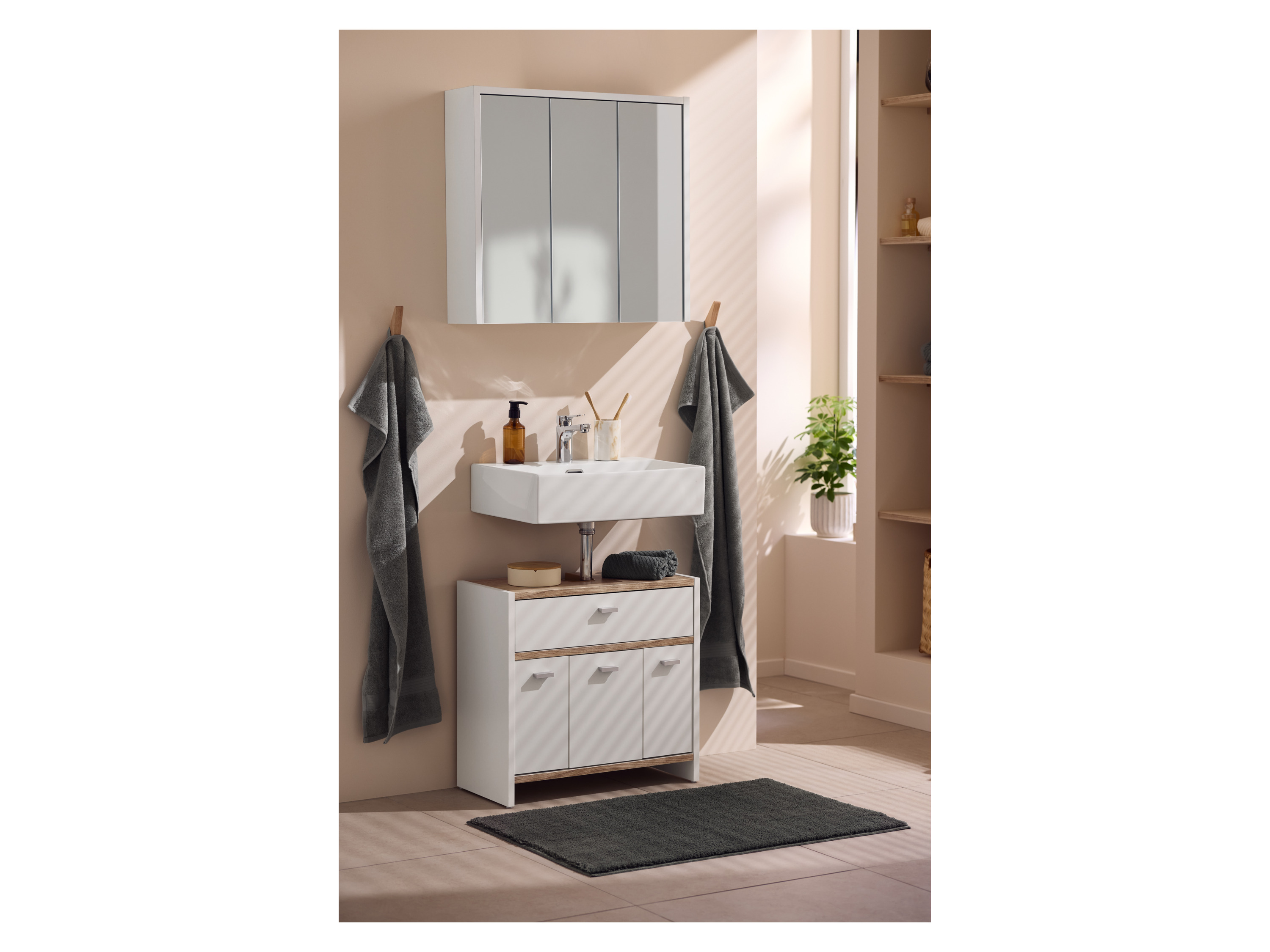 LIVARNO® Waschbeckenunterschrank »Boston« – Bild 2 von 4