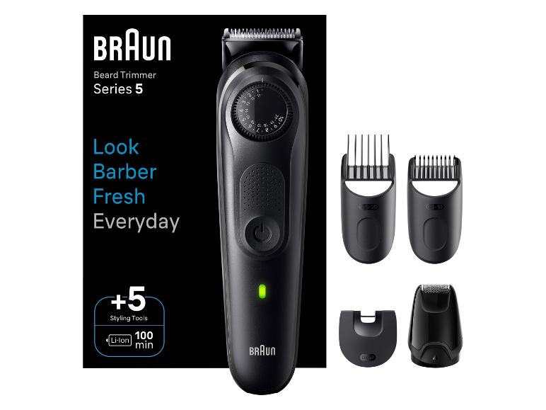 Braun Series 5 Bartschneider mit Zubehör.