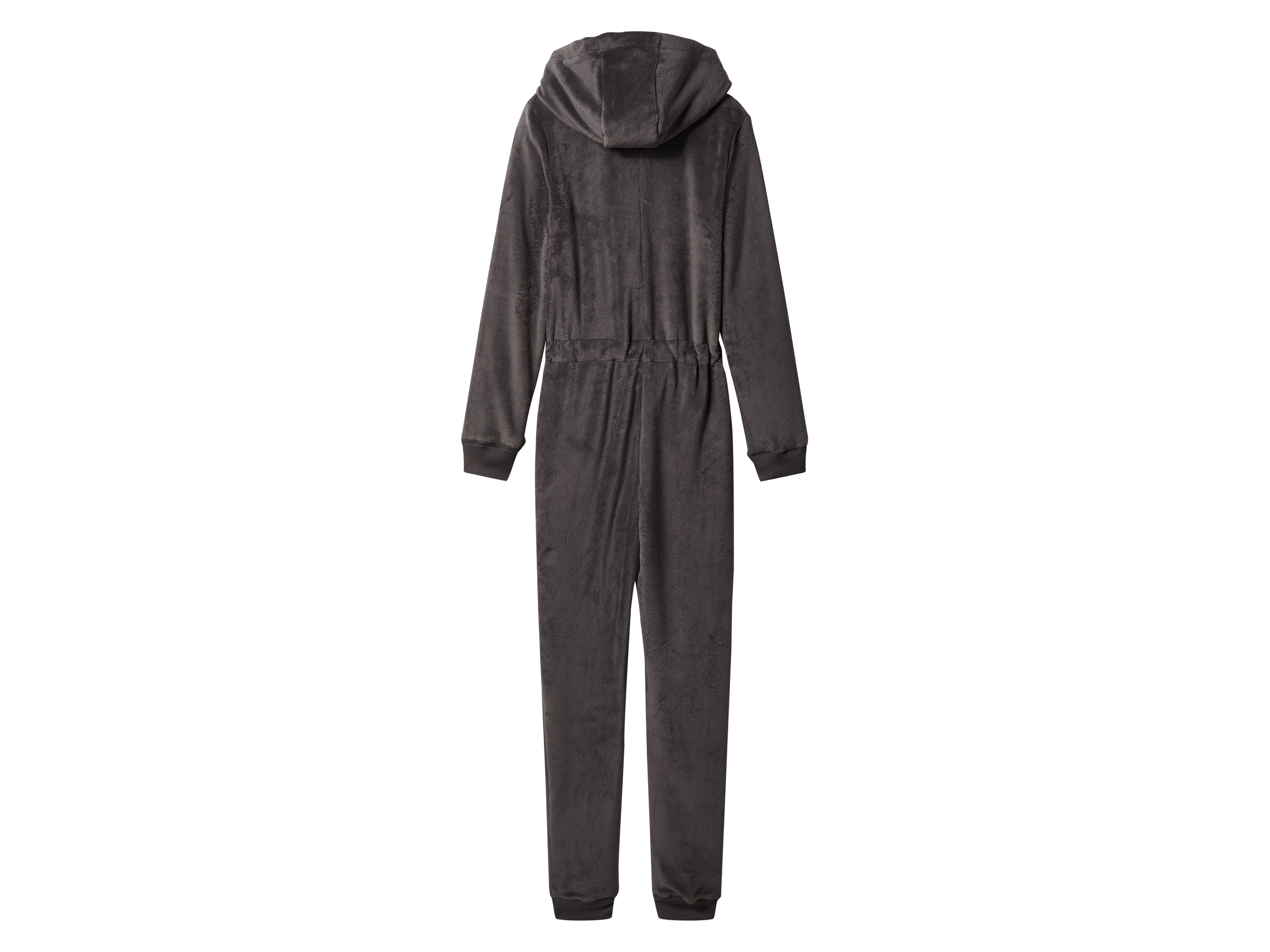 Thumbnail - esmara® Damen Jumpsuit Plüsch (Dunkelgrau, S(36/38))