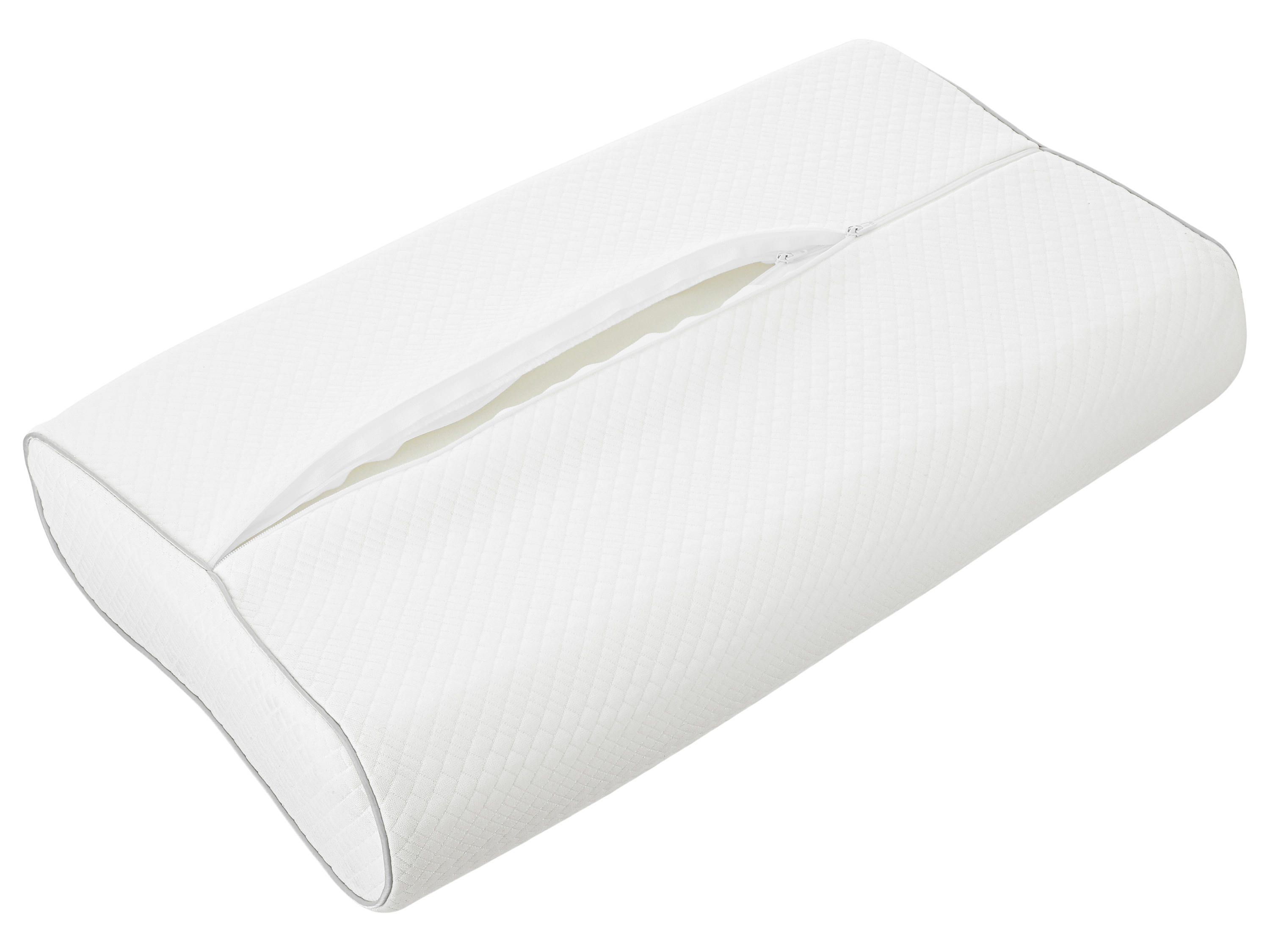 LIVARNO® Visko-Nackenstützkissen, 60 x 36 x 12/10 cm – Bild 4 von 4