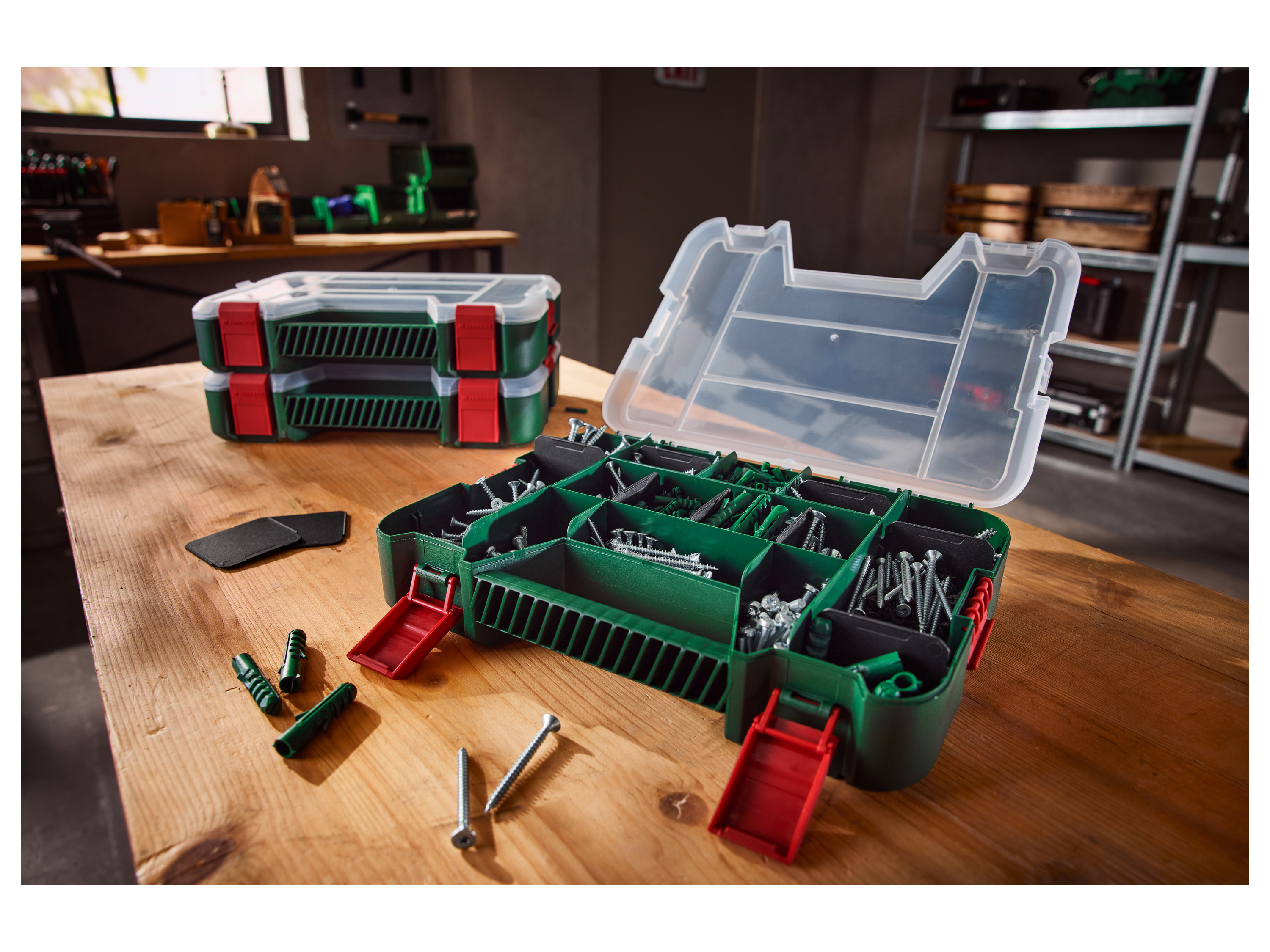 Thumbnail - PARKSIDE® Schrauben-/Dübelsortiment (Spanplattenschrauben, 420-tlg.)