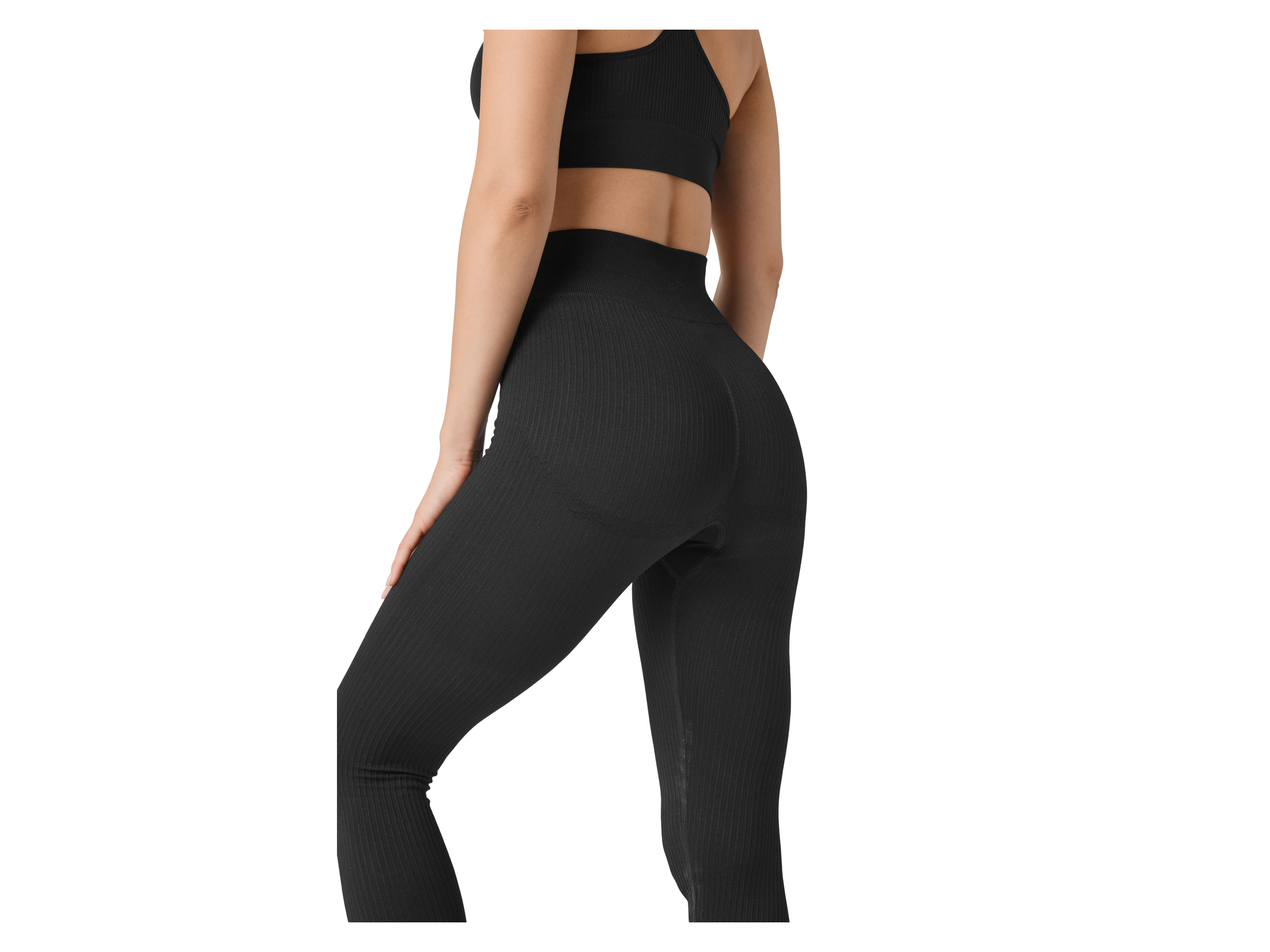 Thumbnail - CRIVIT Damen Funktionstights seamless (Schwarz, S(36/38))