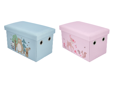 LUPILU® Kinder Sitztruhe, mit Stauraum