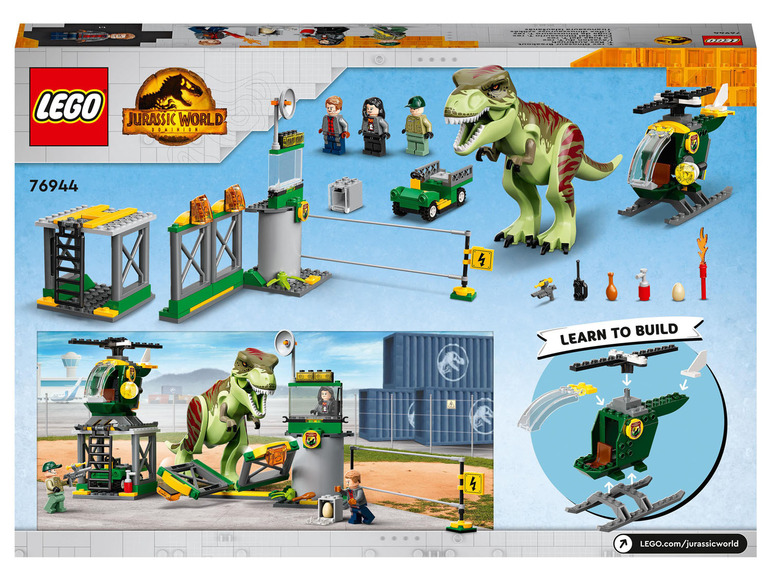 Gehe zu Vollbildansicht: LEGO® Jurassic World™ 76944 »T. Rex Ausbruch« - Bild 7