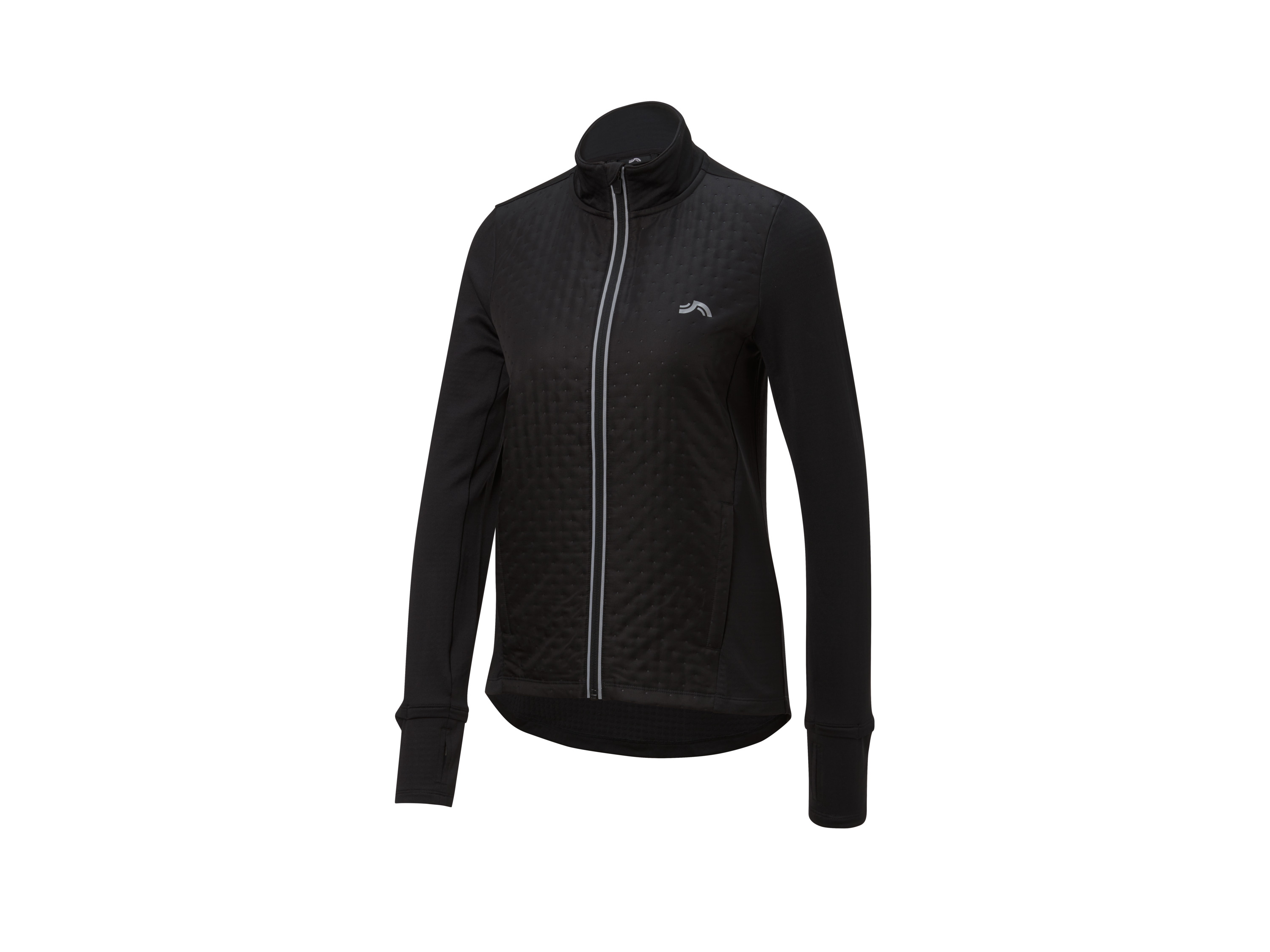 CRIVIT Damen Thermo-Hybridjacke (Schwarz, XS(32/34))